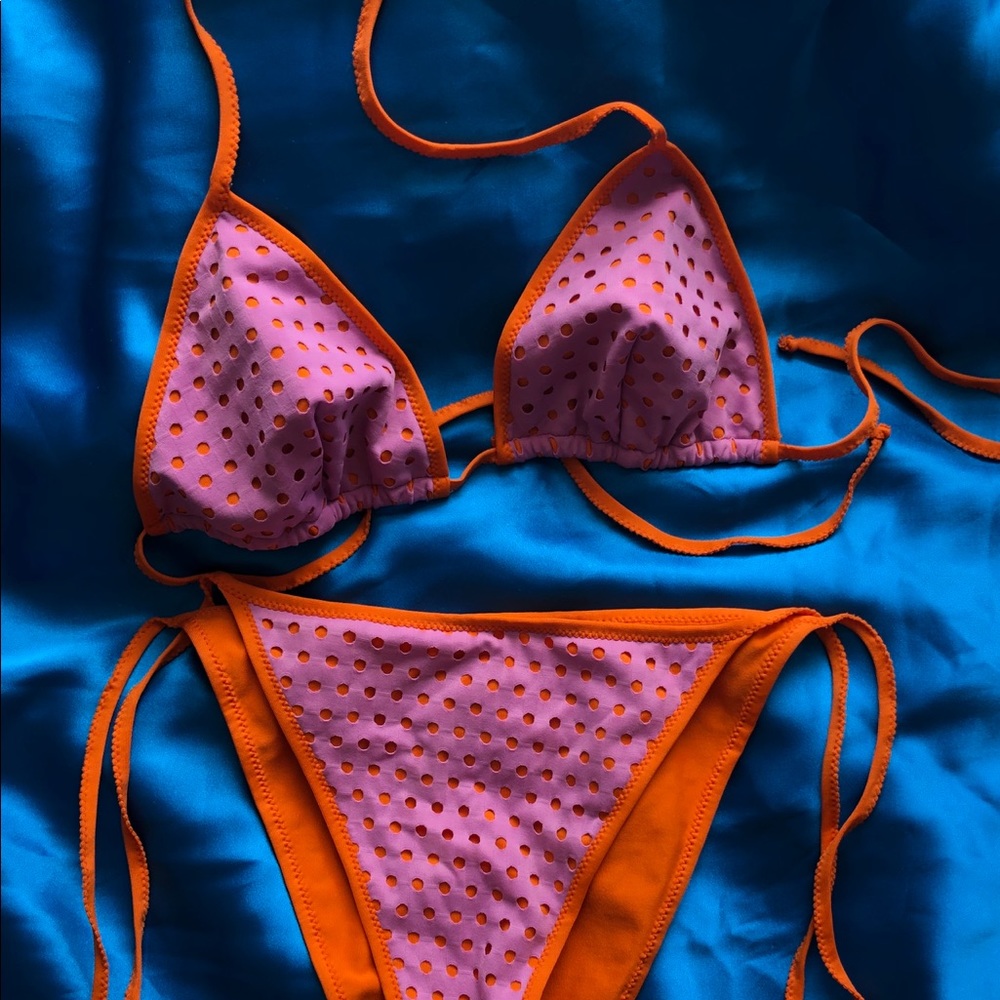 Polka dot bikini by Chiarugi (Made in Italy)
